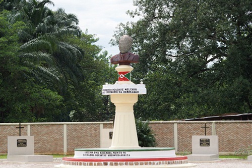 The memorial to assassinated Burundi President Melchior Ndadaye