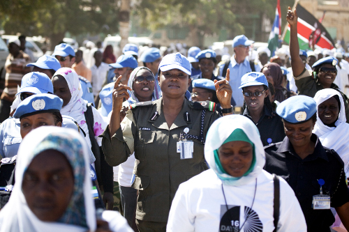 Darfur Women March in Campaign against Gender-Based Violence