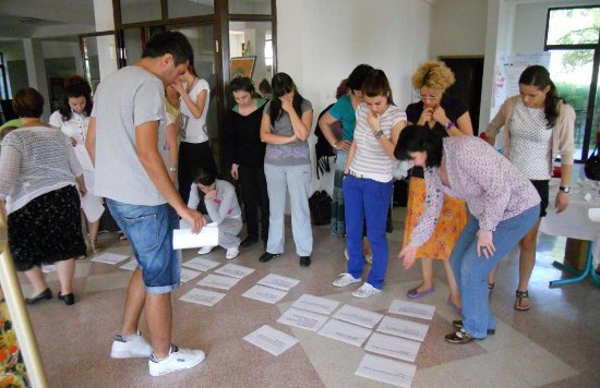 A training course on peace education, August 2011 in Kichevo, Macedonia