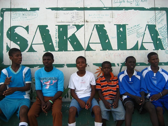 The children of Sakala soccer team. Image credit: SAKALA