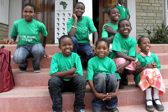 The Amani Children at the 2009 Peace Congress. (source)